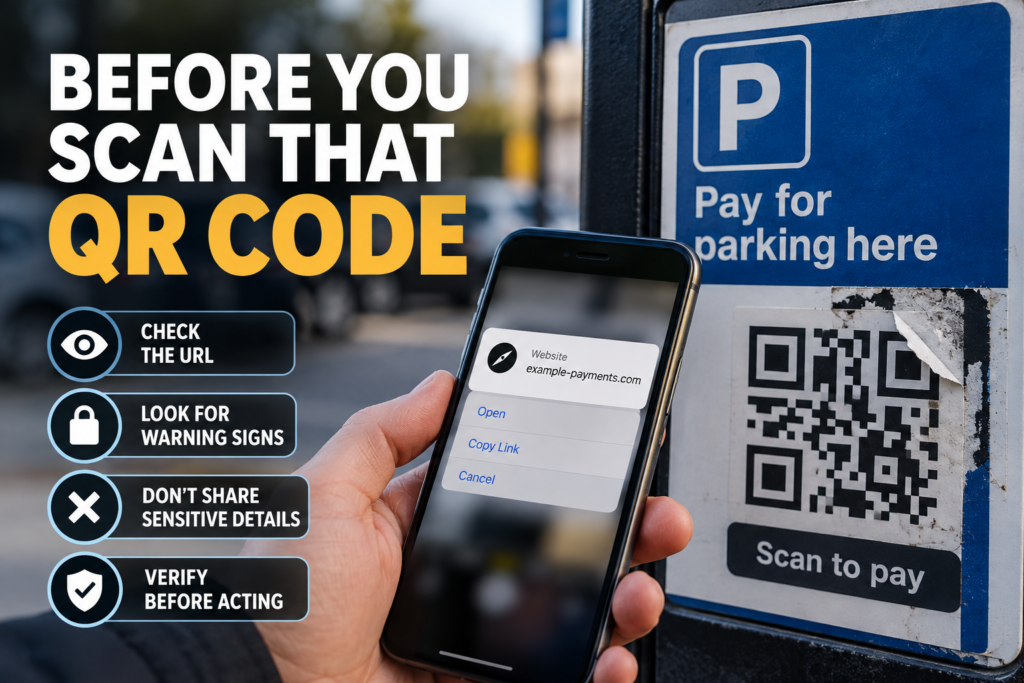 Before You Scan That QR Code