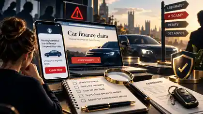 Car-Finance Claim Messages: Verify Before You Respond